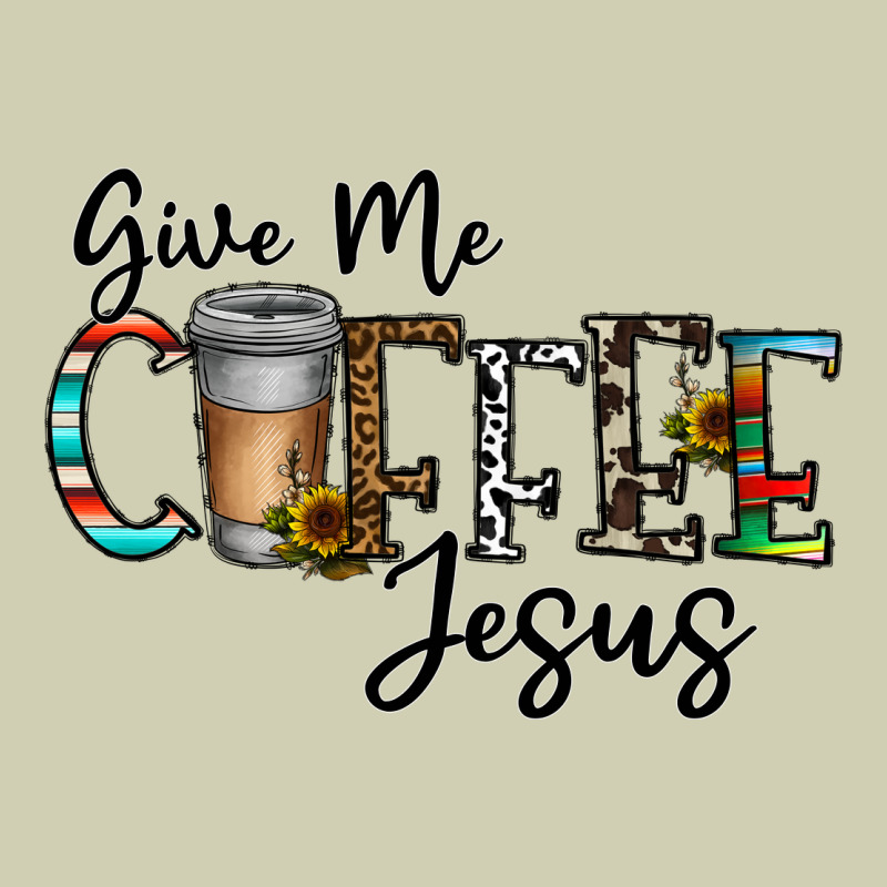 Give Me Coffee Jesus Heavy Core Tee by CowhideDigitalArt | Teevron
