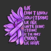 Purple Pancreatic Cancer Sunflower And Cancer Ribb Urban Heavy Tee | Teevron