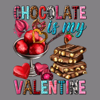 Chocolate Is My Valentine Valentine's Day Heavyweight Hoodie | Teevron