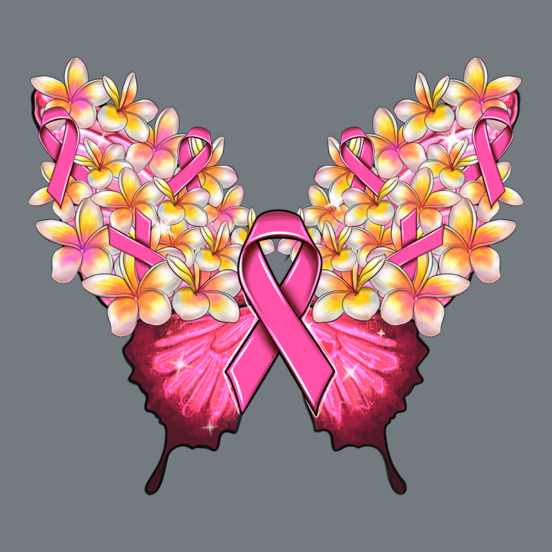 Pink Ribbon Breast Cancer Butterfly Heavyweight Sweatshirt by NancyCooperArtShop | Teevron