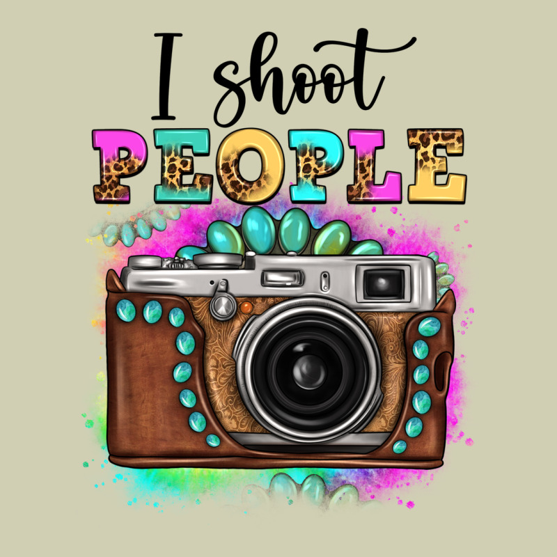 I Shoot People Tie Dye Gemstone Vintage Camera Heavy Core Tee by FaDigitalArtStudio | Teevron