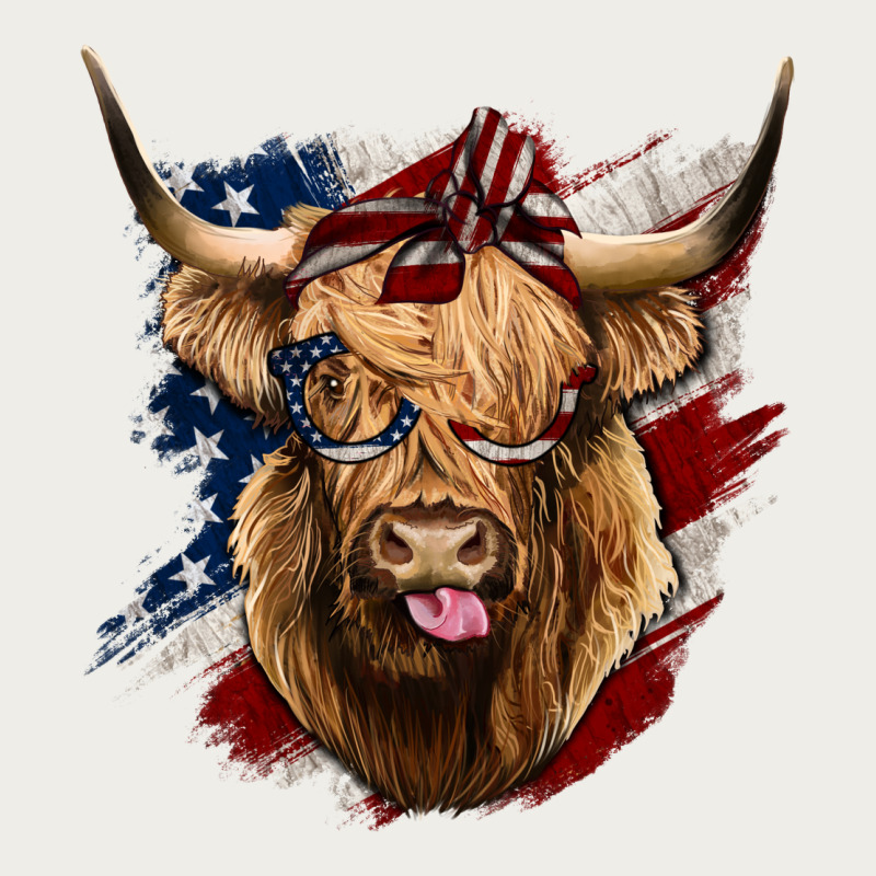 American Highland Cow Zipper Hoodie by Bettercallsaul | Teevron