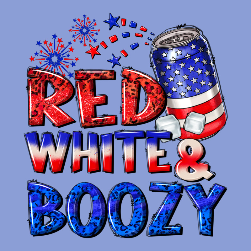 Red White Boozy Long Sleeve Tee by NancyCooperArtShop | Teevron