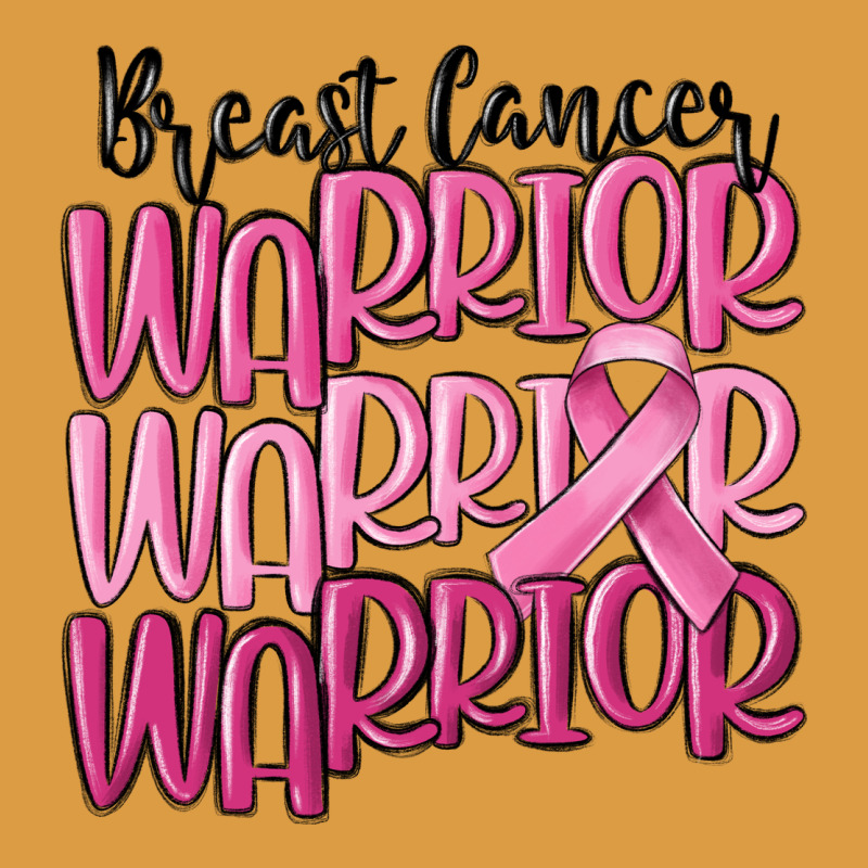 Breast Cancer Warrior Urban Heavy Tee by MaliasSmallBusiness | Teevron