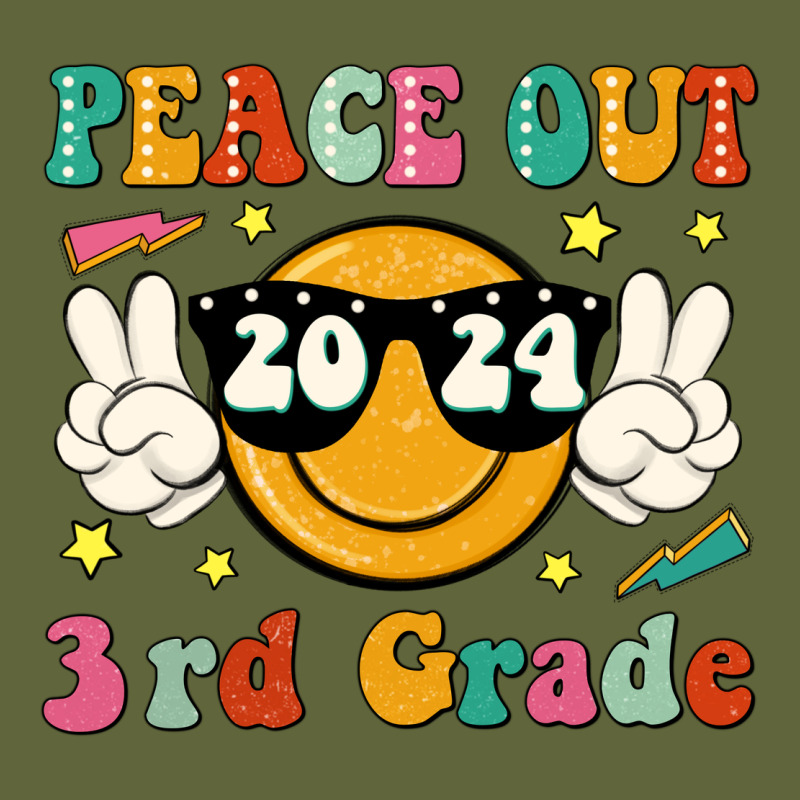 Peace Out 2024 3rd Grade Classic Tee by JahusDesignShop | Teevron
