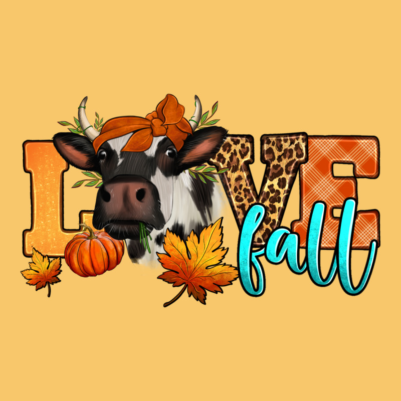Love Fall Holstein Cow Vintage Hoodie by Jasminsmagicworld | Teevron