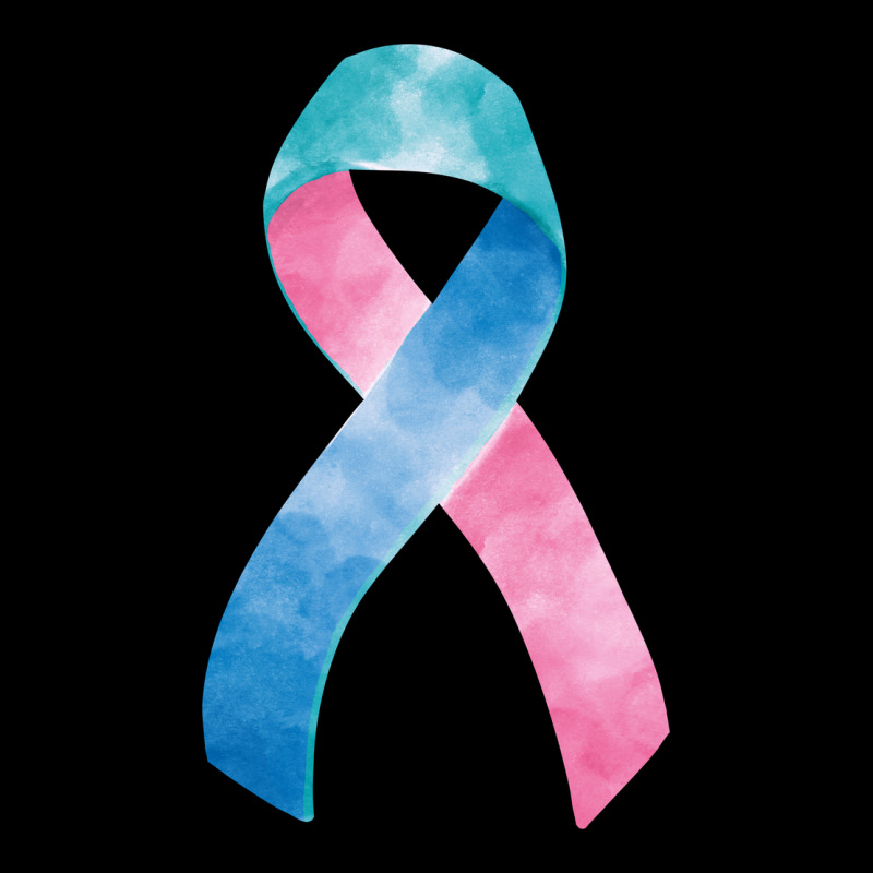 Thyroid Cancer Ribbon Fa Element Ladies Tee by FaDigitalArtStudio | Teevron
