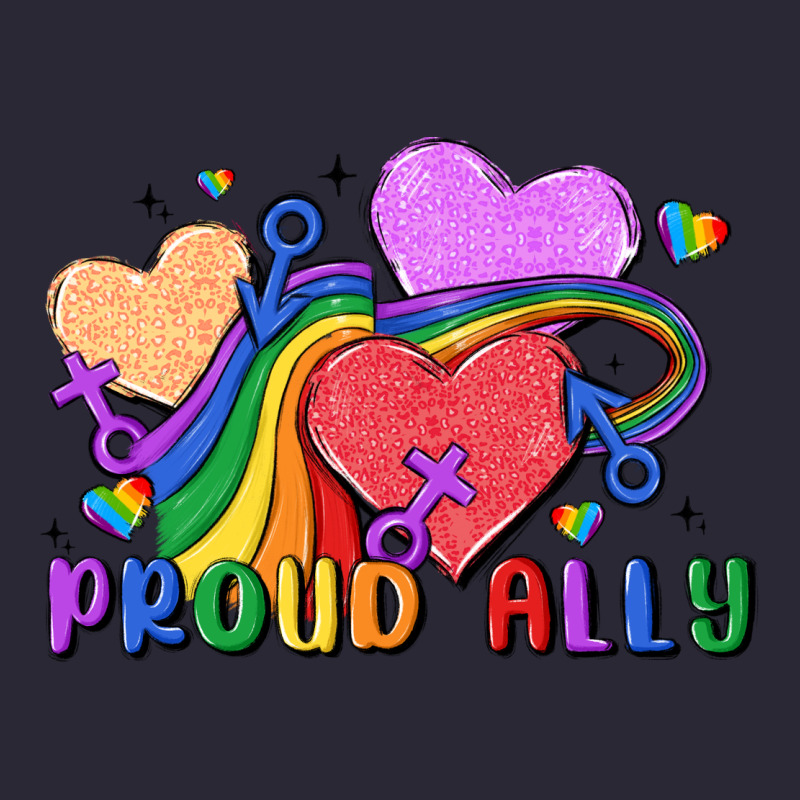 Proud Ally Vintage Tee by MaliasSmallBusiness | Teevron