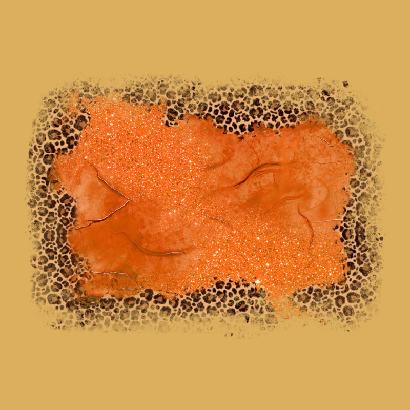 Gemstone Orange Leopard Background Premium Hoodie by JahusDesignShop | Teevron