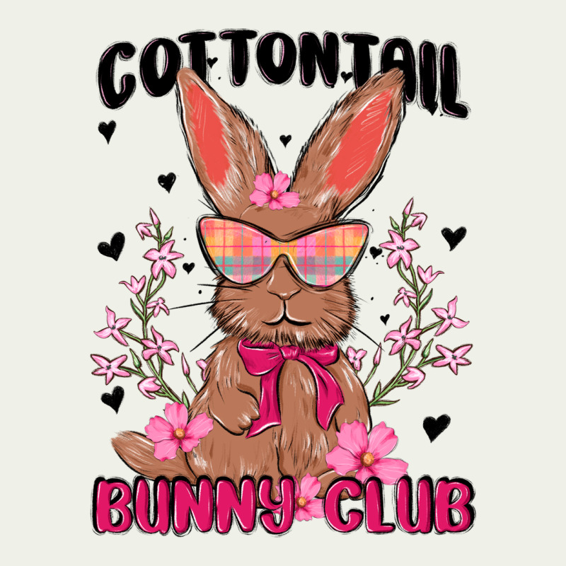 Cottontail Bunny Club Urban Heavy Tee by MaliasSmallBusiness | Teevron
