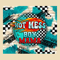Hot Mess Boy Mama With Fire Premium Hoodie | Teevron