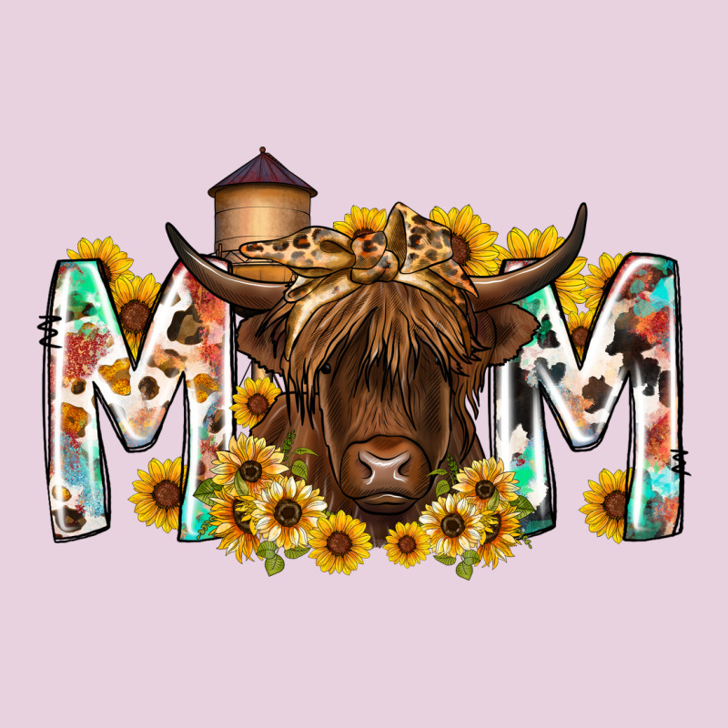 Mom Highland Cow Ladies Tee by RacoonDesign | Teevron