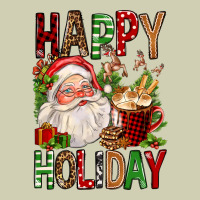 Happy Holiday Santa Claus Christmas Heavy Core Tee | Teevron