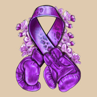 Domestic Violence Warrior Purple Ribbon Heavyweight Sweatshirt | Teevron