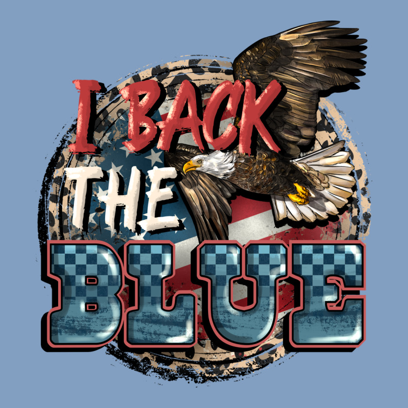 I Back The Blue Urban Hoodie by FaDigitalArtStudio | Teevron