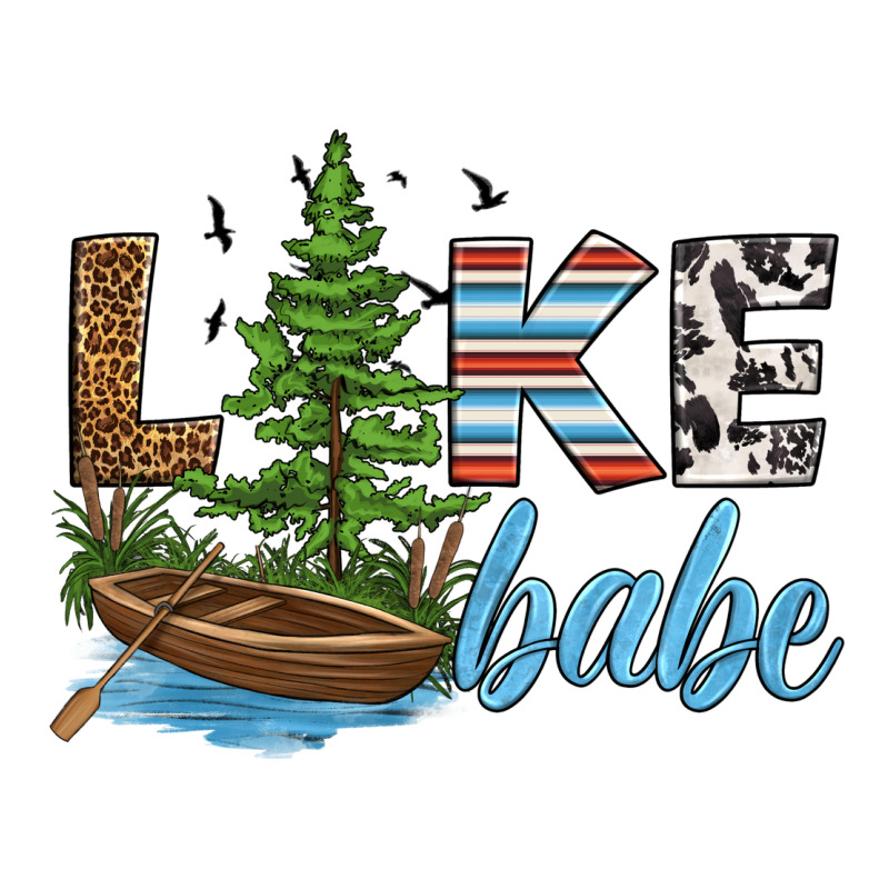 Lake Babe Ladies Tee by HRA Design Shop | Teevron