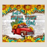 Just A Small Town Girl With Car Heavy Core Tee | Teevron