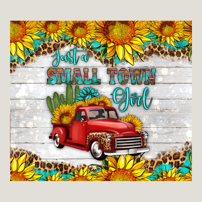 Just A Small Town Girl With Car Heavy Core Tee by HRA Design Shop | Teevron