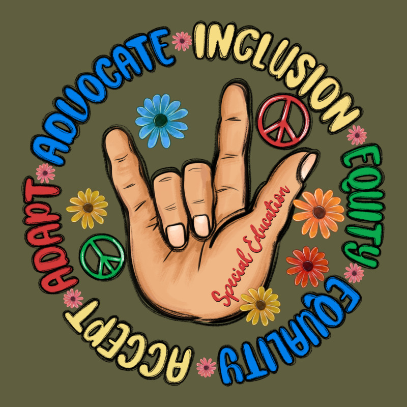 Advocate Inclusion Equity Equality Accept Adapt Vintage Tee by MaliasSmallBusiness | Teevron