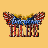 American Babe With Sunflowers Vintage Hoodie | Teevron