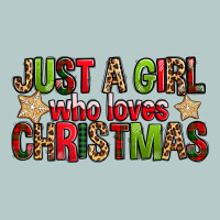 Just A Girl Who Loves Christmas With Cookies Heavy Core Tee | Teevron