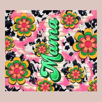 Mama With Hippie Daisies Premium Hoodie | Teevron