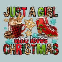 Just A Girl Who Loves Christmas Heavy Core Tee | Teevron