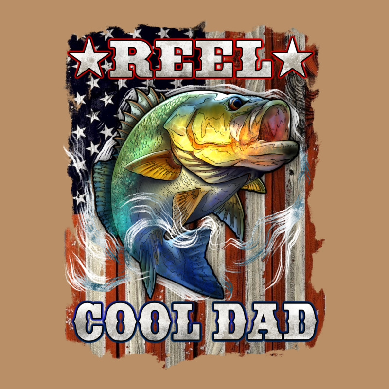 Reel Cool Dad Bass Vintage Hoodie by LillyAllenDesigns | Teevron