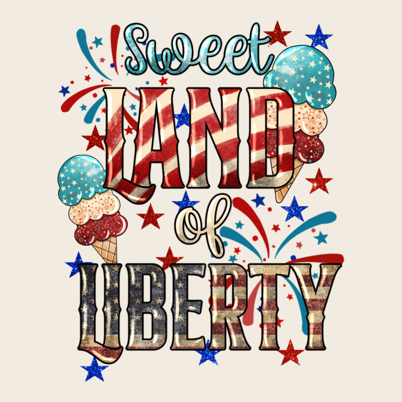 Sweet Land Of Liberty 4th Of July Premium Sweatshirt by HowdyJamesFarm | Teevron