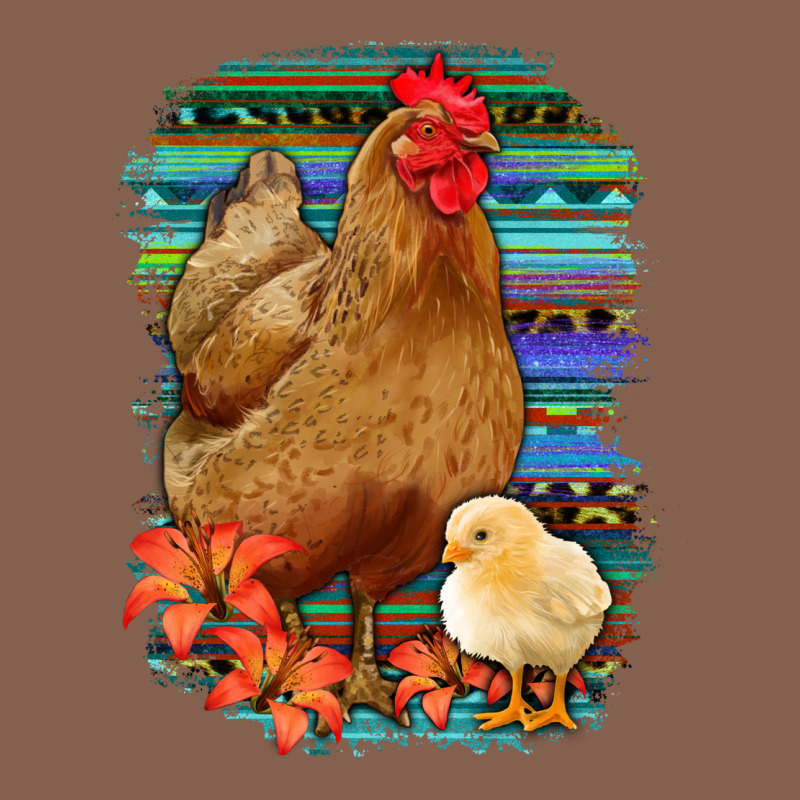Chicken With Chick Zipper Hoodie by Bettercallsaul | Teevron