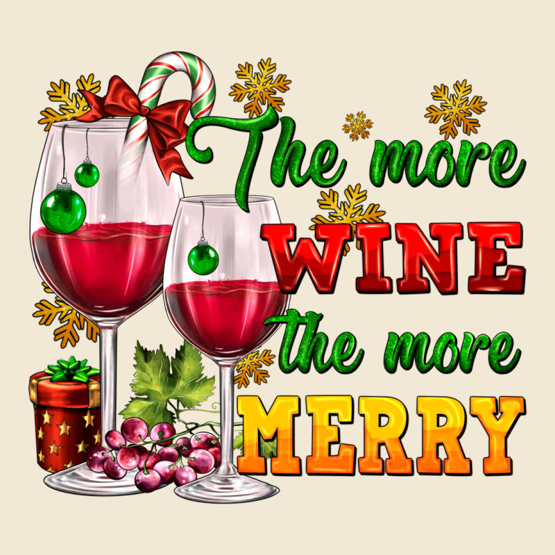 The More Wine The More Merry Premium Tee by AdoDesignShop | Teevron