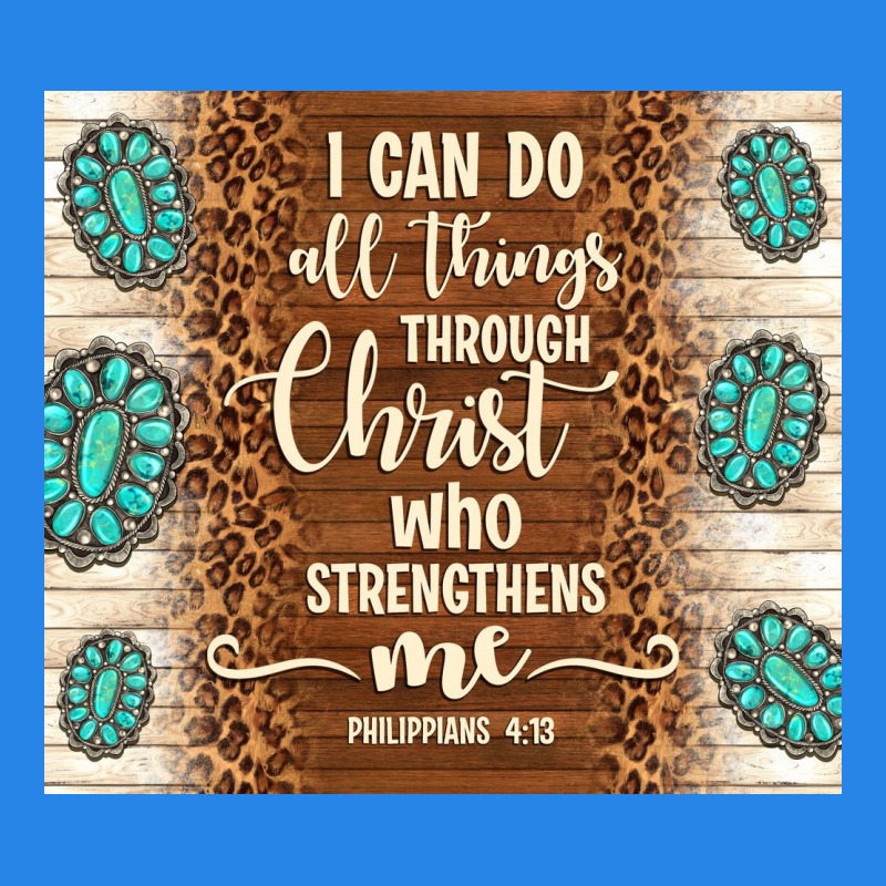 I Can Do All Things Through Christ Who Strengthens Premium Hoodie by TumblerDesignByShophia | Teevron