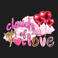 Clouds Of Love With Balloons Valentine's Day Heavyweight Hoodie | Teevron