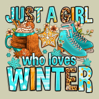 Just A Girl Who Loves Winter Heavy Core Tee | Teevron