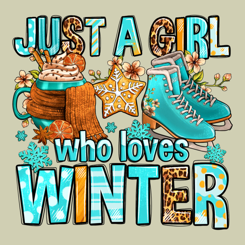Just A Girl Who Loves Winter Heavy Core Tee by FaDigitalArtStudio | Teevron