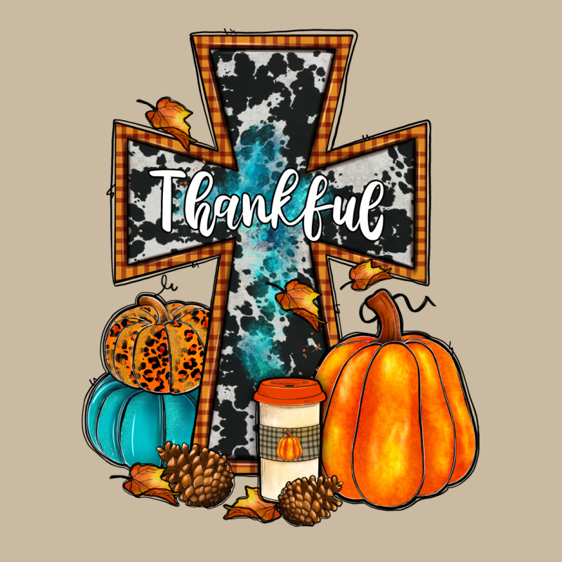 Thankful Cross Long Sleeve Tee by JahusDesignShop | Teevron