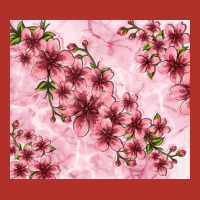 Hibiscus Flowers With Glitter Premium Hoodie | Teevron
