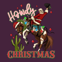 Howdy Christmas Cowboy Santa Long Sleeve Tee | Teevron