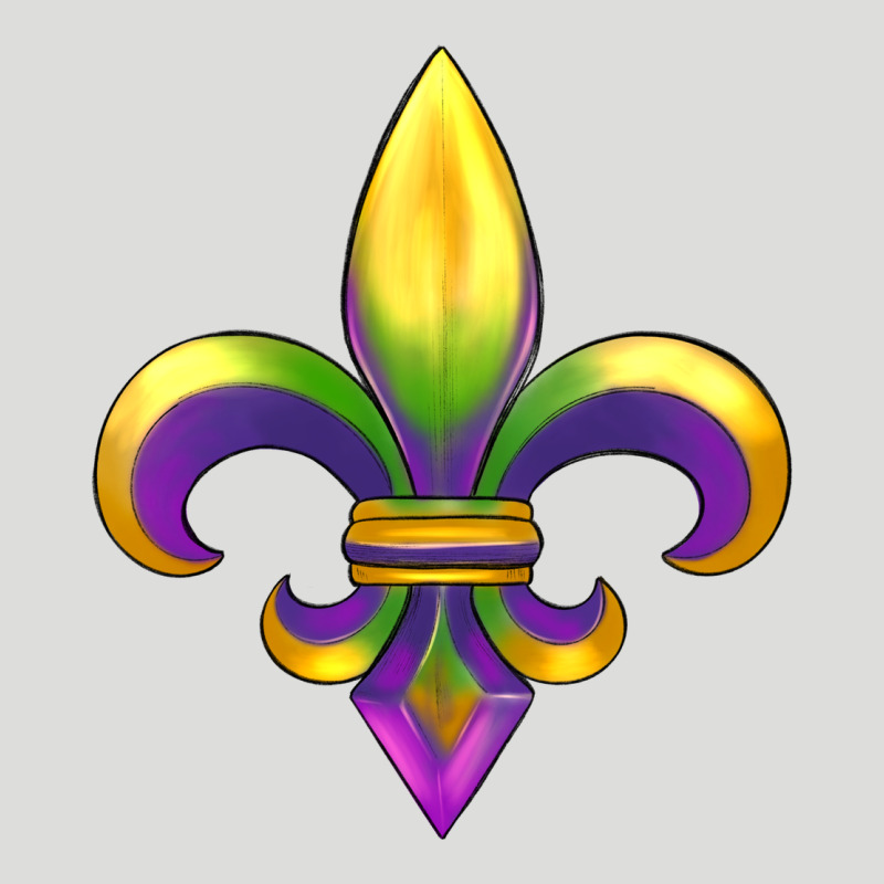 Mardi Gras Zipper Hoodie by RanaPortraitStore | Teevron