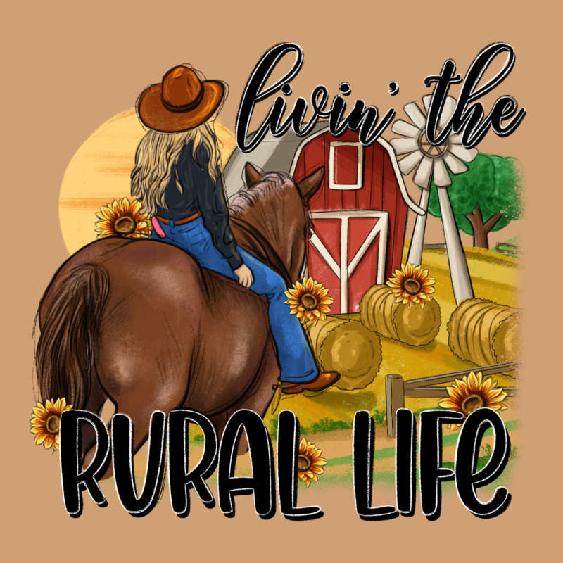 Livin The Rural Life Vintage Tee by MaliasSmallBusiness | Teevron