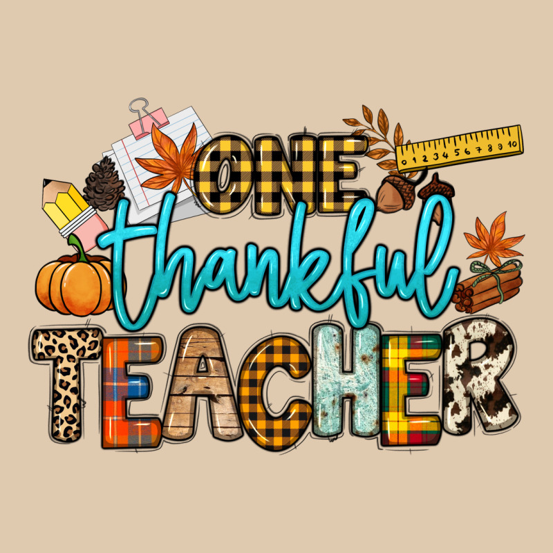 One Thankful Teacher Heavyweight Sweatshirt by NancyCooperArtShop | Teevron