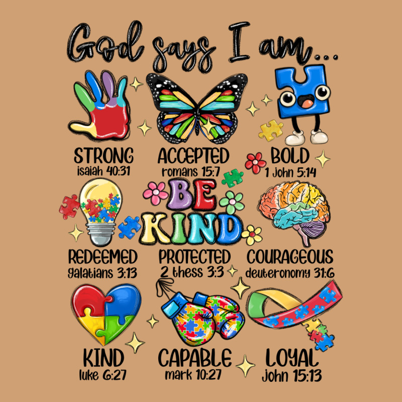 God Says  Am Autism Vintage Tee by MaliasSmallBusiness | Teevron