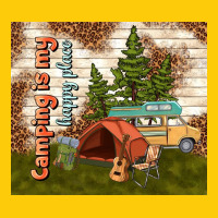 Camping Is My Happy Place Premium Hoodie | Teevron
