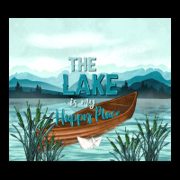 The Lake Is My Happy Place Premium Sweatshirt | Teevron