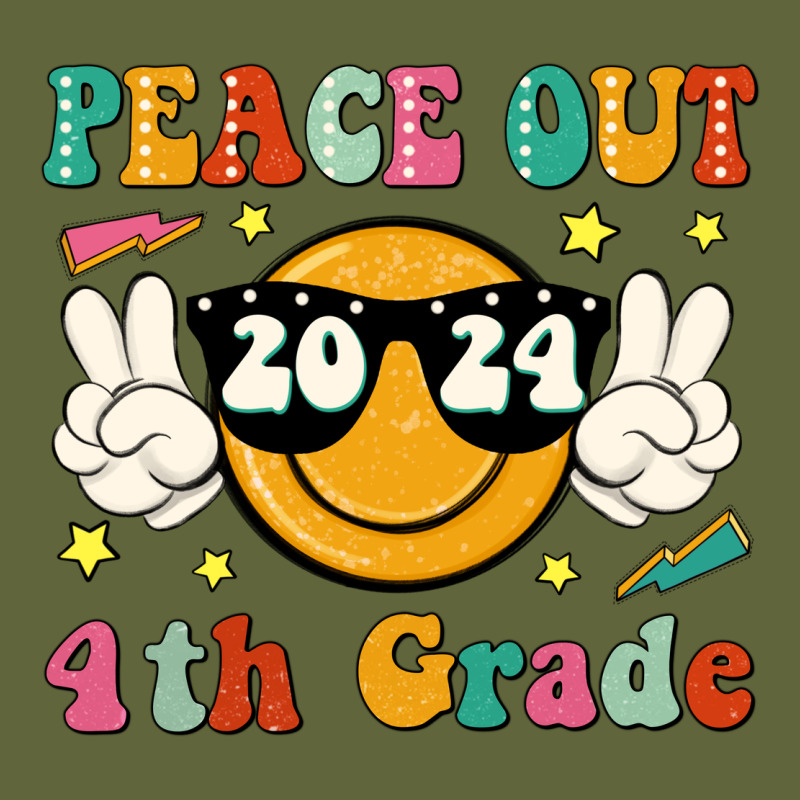 Peace Out 2024 4th Grade Classic Tee by JahusDesignShop | Teevron