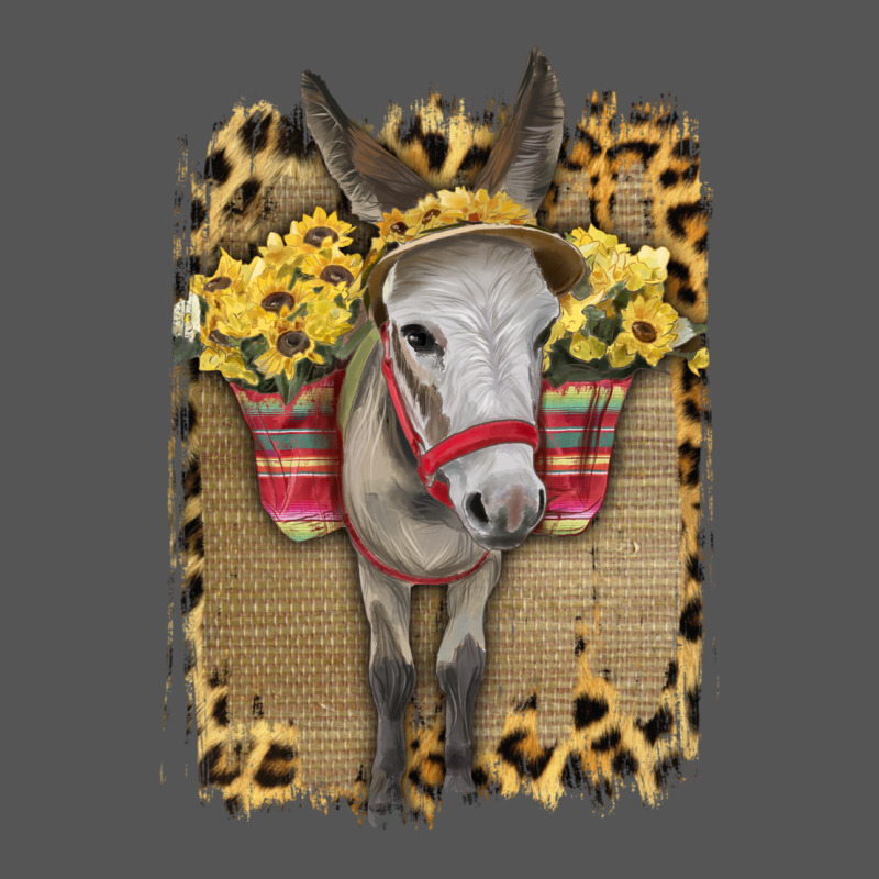 Donkey With Sunflowers Zipper Hoodie by Bettercallsaul | Teevron