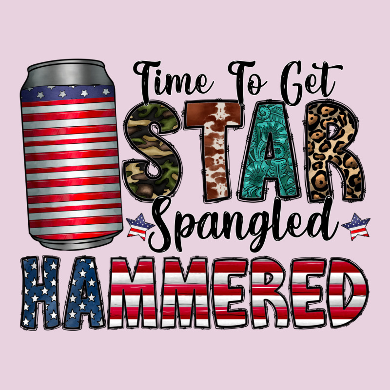 Star Spangled Hammered Ladies Tee by CowhideDigitalArt | Teevron