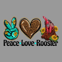 Peace Love Rooster Vintage Hoodie | Teevron