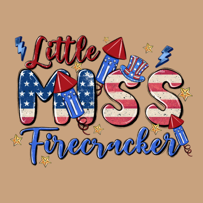 Little Miss Firecracker Vintage Tee by MaliasSmallBusiness | Teevron