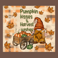 Pumpkin Kisses And Harvest Wishes Premium Sweatshirt | Teevron
